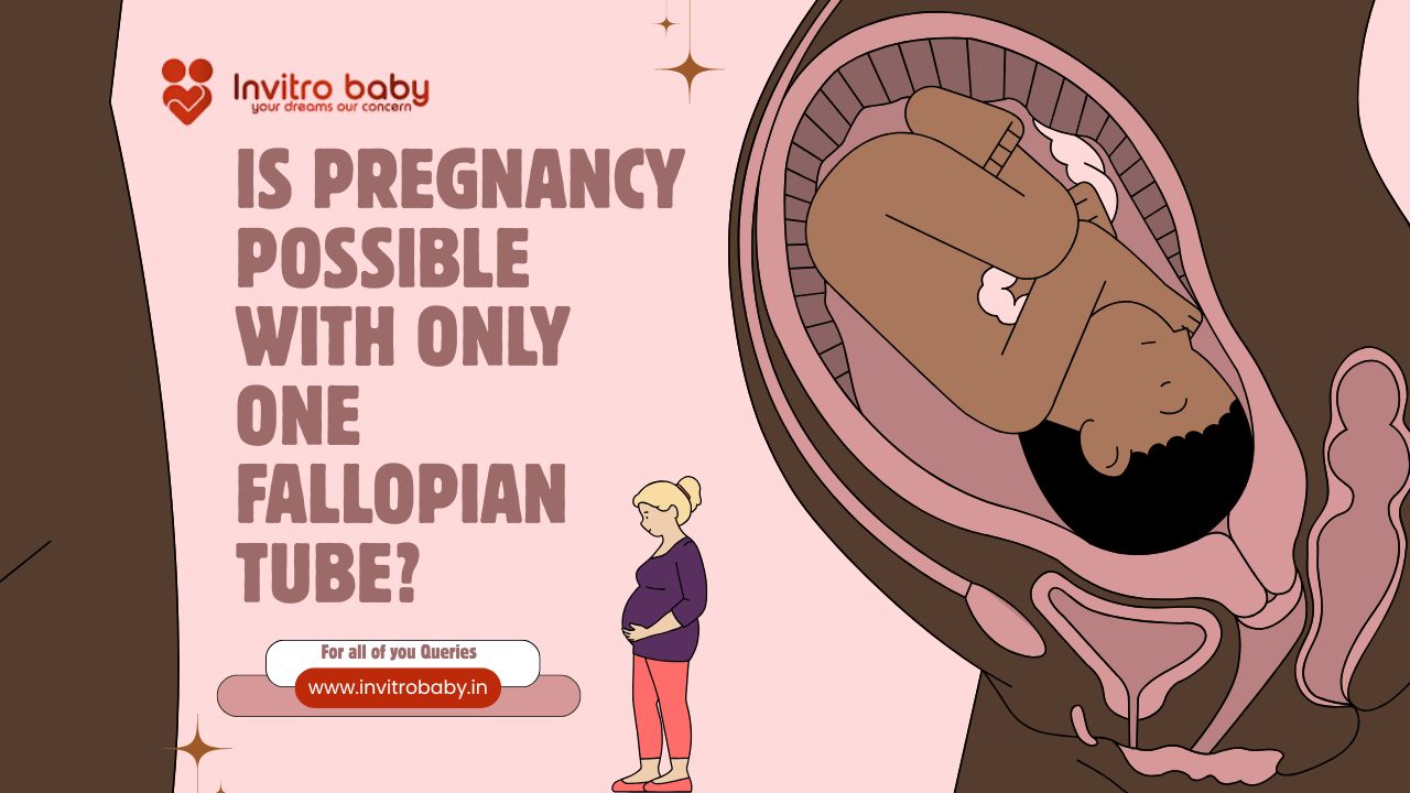 Woman looking hopeful about pregnancy journey with one fallopian tube