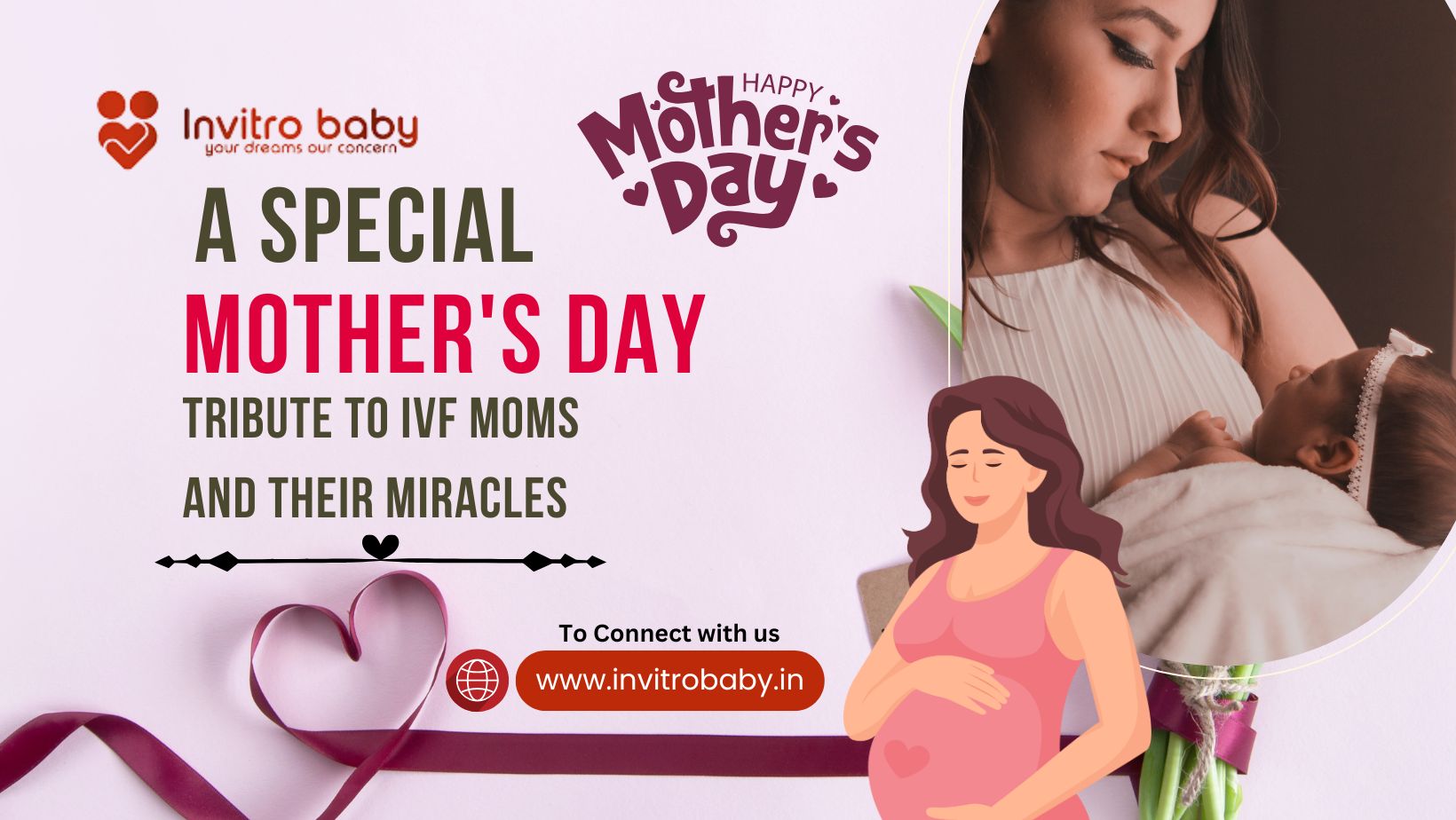 A Special Mother's Day Tribute to IVF Moms and Their Miracles by invitro baby's