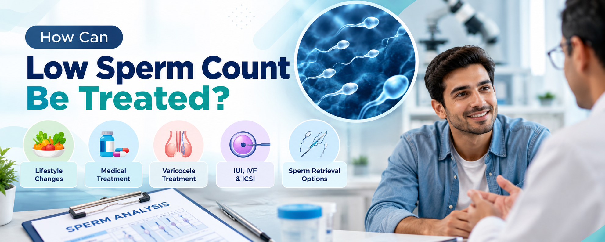 How Can Low Sperm Count Be Treated