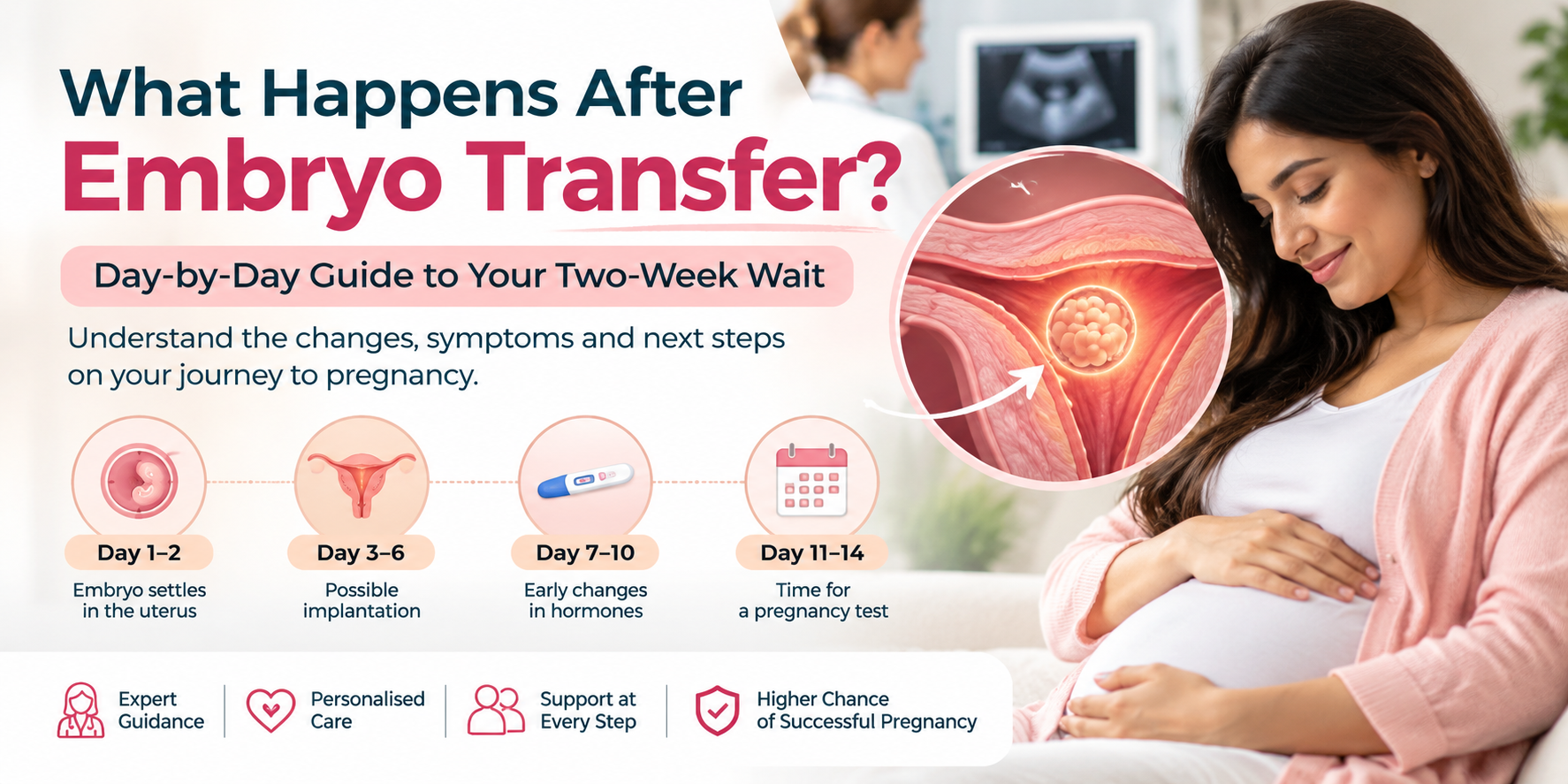 what happens after embro transfer